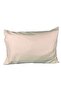 Beige Luxury Hotel Series Pillow Case 2-Pack 50X70Cm Striped Silk Textured Cotton Satin Skin Friendly - 6