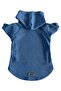 Hooded Sweatshirt Dog And Cat Outfit - Size Xl - Plain Blue