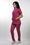Women's Lycra Non-Ironing Surgical Suit Fuchsia - 2