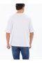 Oversized Plain White T-Shirt - 3
