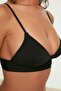 Black Triangle Covered Bikini Top Tbess21Bu0085 - 3