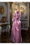 Women's Satin 2-Piece Nightgown Set with Dressing Gown - 2