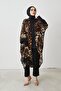 Leopar Desenli Bayan Kimono - 3