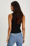 Women's Black Cross Collar Knitwear Blouse KZ2098 - 2