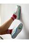 Bn-30176 Benetton Linen Sports Shoes White & Green