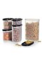 Tupperware Oval Series Dry Food Storage Set of 5
