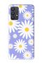 Samsung A32 Compatible Big Daisy Design Lilac Launch Phone Case