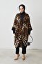 Leopar Desenli Bayan Kimono - 2