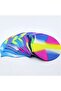 Silicone Bone Rainbow Blue White Swim Bone - 3