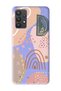 Samsung A52 Compatible Line Art Design Lilac Launch Phone Case
