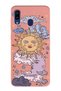 Solar Retro Design Powder Launch Phone Case Compatible with Samsung A20 - A30