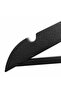 24 Pieces Wooden Look Plastic Clothes and Clothes Hangers Black - 4