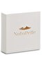Natural Curved Leather Notebook - 4