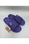 Unisex Purple Non-Slip Plastic Daily Airblow Slippers - 3
