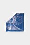 Blue Bird Twill Silk Scarf - 2