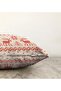 Double Sided Cross Stitch Motif New Year's Themed Digital Printed Raschel Knitted Throw Pillow Cover - 3
