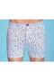 Men's White 3-Piece Combed Cotton Boxers