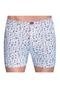 Men's White 3-Piece Combed Cotton Boxers - 2