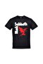 Unisex Black Black Sabbath Logo Printed T-shirt