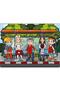 Wooden Puzzle Set of 4 (painter Elephant And Ark.-cute Dog And Ark.-Summer Vacation-Bag Fives) - 5