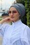 Cross Bonnet Gray