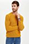 Crew Neck Slim Fit Knitwear Sweater