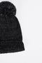 Women's Black Red Pompom Knitwear Beret R7505AZ20WN - 3