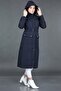 Quilted Long Coat - 5