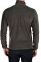 Men's Dark Khaki Full Zipper 3-Pocket Outdoor Fleece Jacket - 5