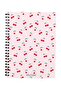 Gift - N022 A5 Design Spiral Notebook - Cherry