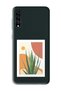 Samsung A30S - A50 Compatible Cornflower Design Black Launch Phone Case