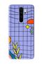 Xiaomi Redmi Note 8 Pro Compatible Line Design Lilac Launch Phone Case