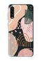 Samsung A30S - A50 Compatible Line Art Design Black Launch Phone Case