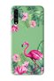 Samsung A30S - A50 Compatible Tropical Flamingo Design Green Launch Phone Case