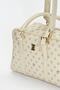 Beige Monogram Women's Shoulder Bag 05PO22Y1557 - 4