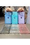 iPhone 12 Mini Compatible Card Pocket Cornered Transparent Silicone Case - 2