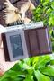 Reynosa Genuine Leather Men's Wallet with Coin Compartment in Brown