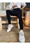 Wide Belt Ribbed Leggings - 3