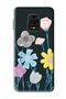 Xiaomi Redmi Note 9 Pro - 9S Compatible Black Launch Phone Case with Color Brush Design