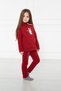 Children's Unisex Burgundy Indian Tracksuit Set Kidsabu - 4