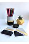 Office Set Pen Holder Flower Pot Note Pad Cactus And Coasters - 2