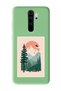 Xiaomi Redmi Note 8 Pro Compatible Lake Forest Designed Green Launch Phone Case
