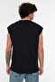 Basic Lacivert-Gri 2'li Paket Oversize/Geniş Kesim Pamuklu Kolsuz T-Shirt/Atlet TMNSS22AL0070 - 6