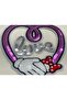 15x12 Cm Love And Heart Sequined Applique Accessory - 3