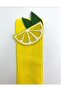 Baby Girl Lemon Figured Knee Socks - 3