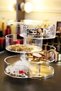 4 Tiers Rotatable Transparent Jewelry Organizer Organizer - 3