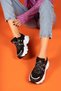 Black and White Anorak Women's Sneakers0012142 - 3