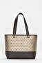Gold Monogram Women's Shoulder Bag 05PO22Y1560 - 5