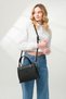 Women's Shoulder and Hand Bag Jpm4045 Black - 3