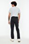 Siyah Relax Fit Boyfriend Jeans Kot Pantolon TMNAW21JE0286 - 6